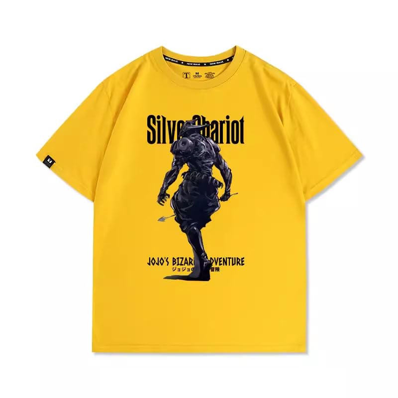ジョジョ　シルバーチャリオッツ　tシャツ　入手困難 Amazon.co.jp: [Mjkzz] シルバーチャリオッツ・レクイエム tシャツ